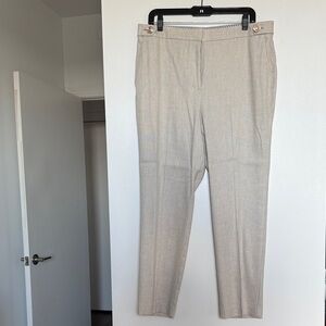 Ann Taylor Tan Linen Pants - Eva Style